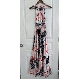 Abel the Label Dress Gemini Halter Maxi Backless